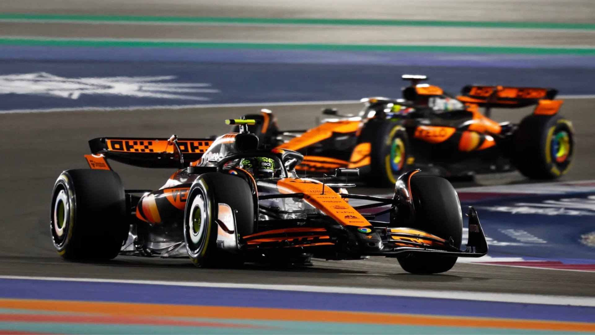 McLaren explique les raisons de la baisse du rythme des qualifications au Qatar