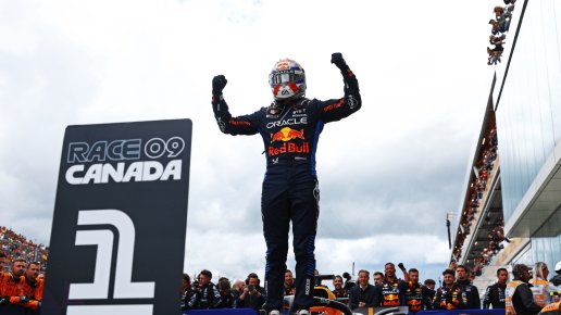 Max Verstappen wins a rainy Canadian Grand Prix after McLaren’s late pitstop