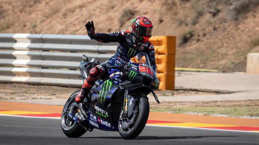 Quartararo’s Impressive Aragon Sprint Drive Highlights Yamaha’s Resilience