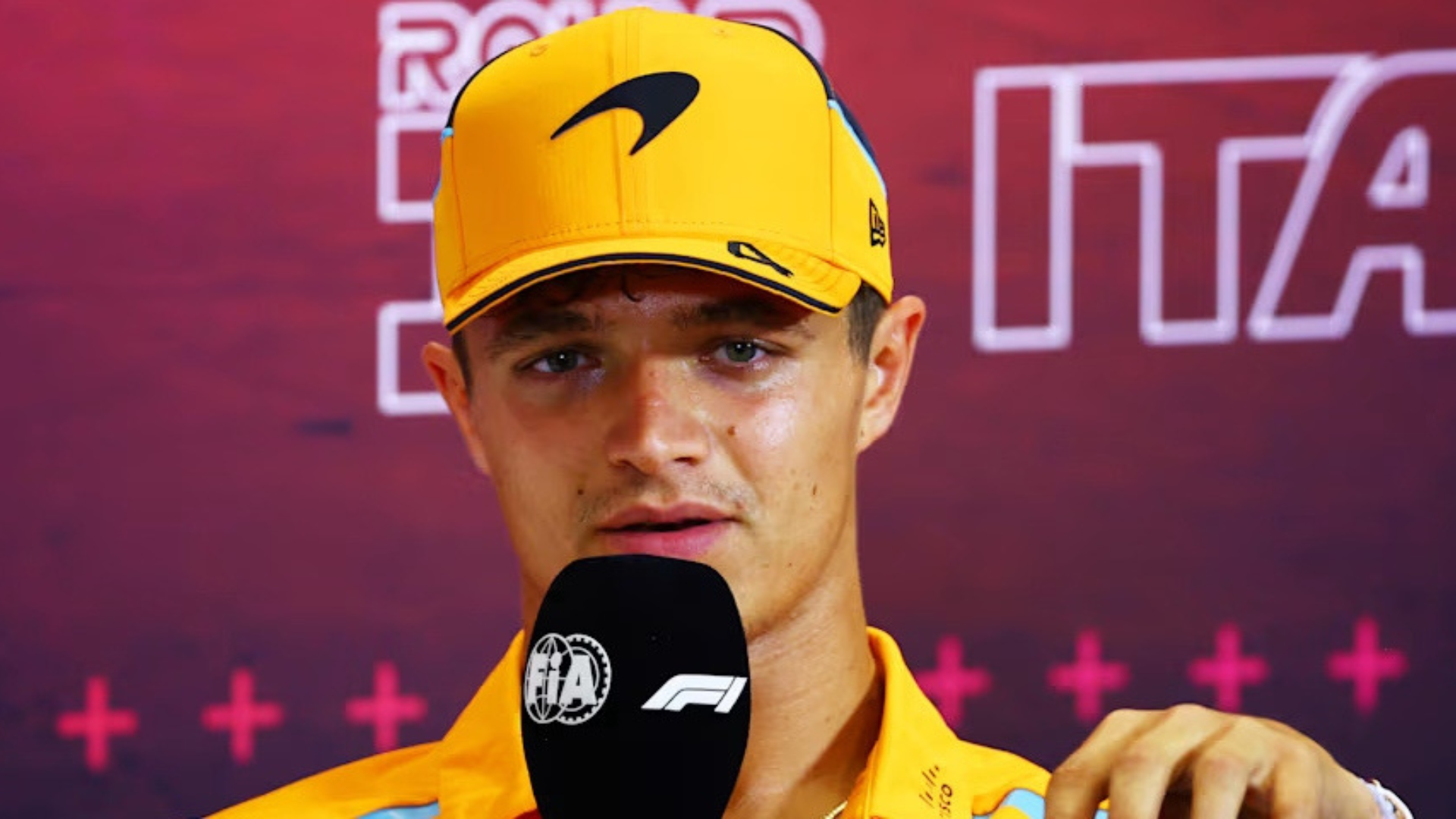 Lando Norris przyznaje, że nerwy powstrzymują go przed piciem podczas wyścigów