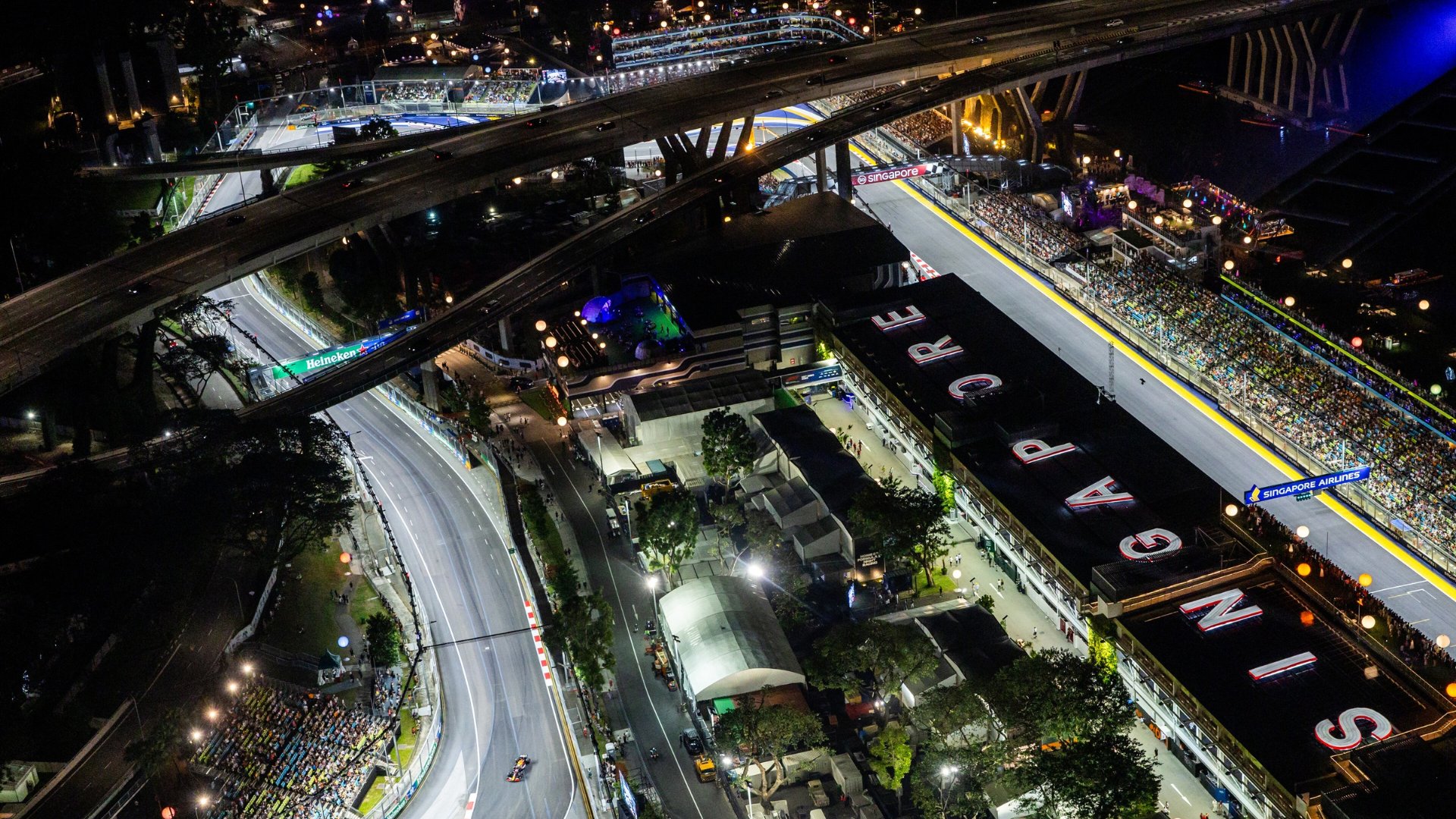 Nuove modifiche al Marina Bay Street Circuit in vista del Gran Premio di Singapore