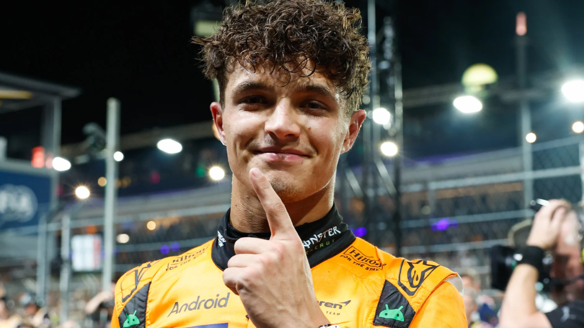 Lando Norris dominates the first no-safety-car Singapore Grand Prix in history