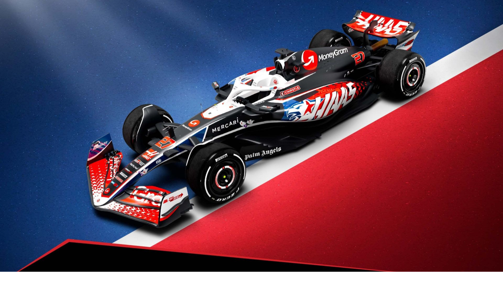 Haas onthult speciale livery voor thuis Grand Prix Verenigde Staten