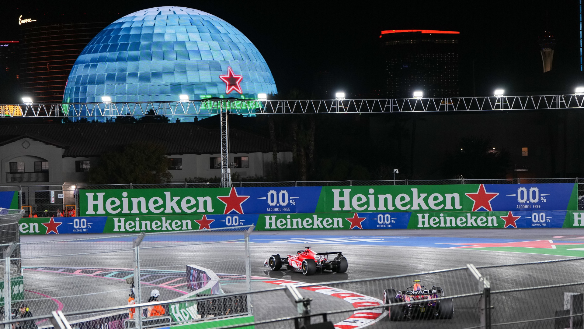 What happened last time Formula 1 raced in Las Vegas?